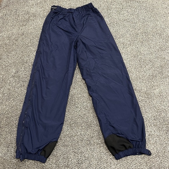 Columbia Snow Pants Mens L Tall Blue Side Zip Snowboard Skiing Waterproof - Picture 1 of 7